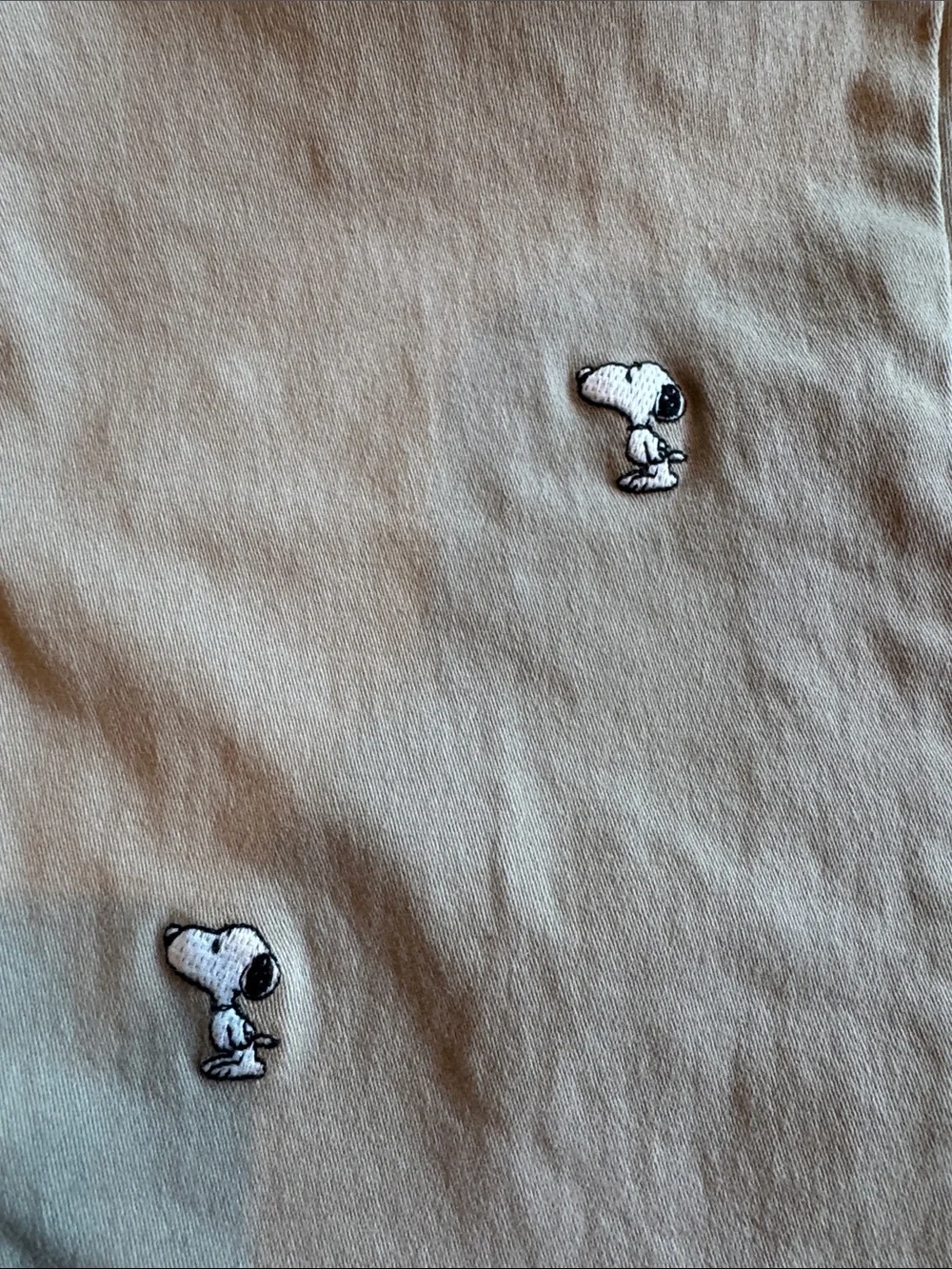 Snoopy pants and shirt